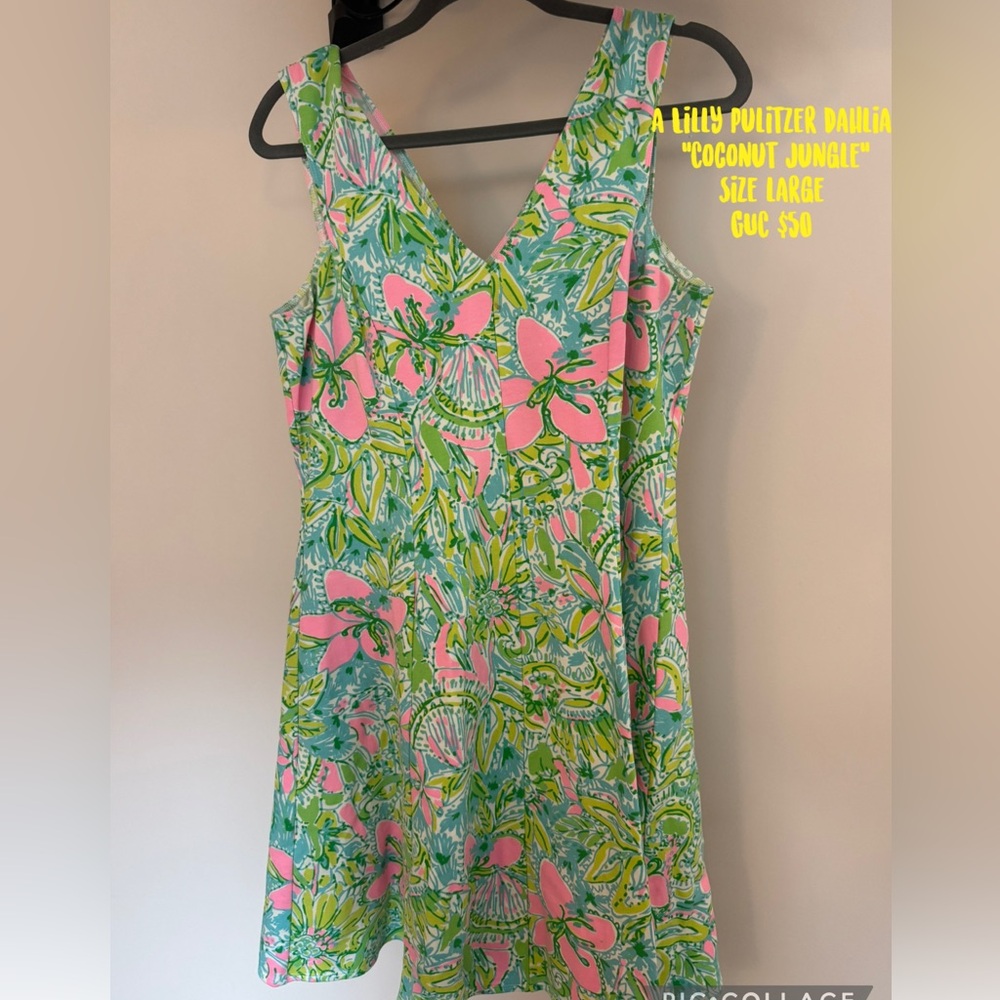 Lilly Pulitzer Vibrant Floral Dress